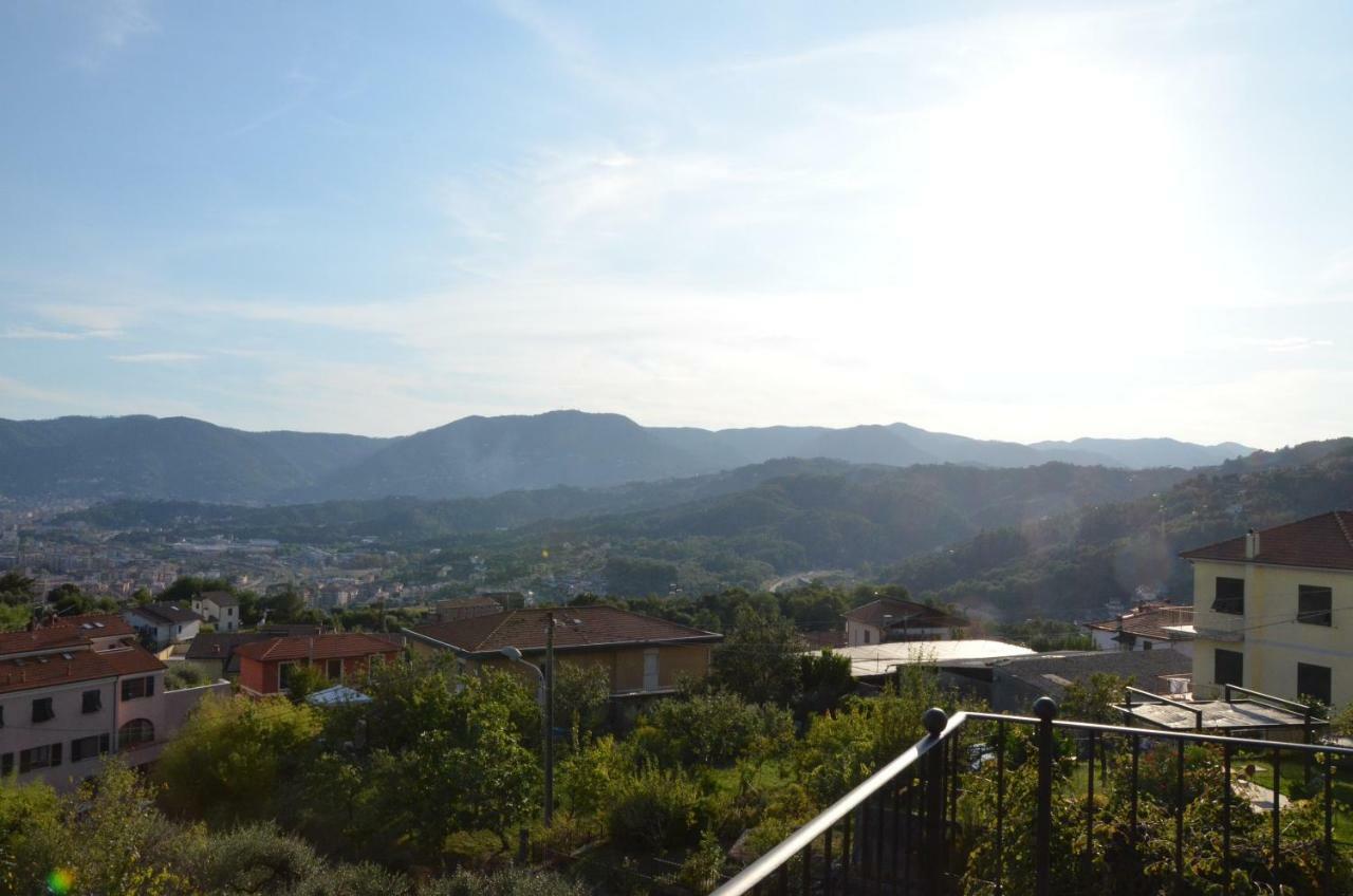 La Casa Con Vista Di Emma Apartment Vezzano Ligure Bagian luar foto